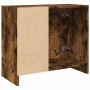 Armario de lavabo madera ingeniería roble ahumado 63x29x55 cm de , Muebles de baño - Ref: Foro24-848133, Precio: 53,94 €, Des...