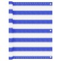 Toldo para balcón HDPE azul y blanco 75x400 cm de vidaXL, Sombrillas - Ref: Foro24-310885, Precio: 14,79 €, Descuento: %