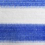 Toldo para balcón HDPE azul y blanco 75x400 cm de vidaXL, Sombrillas - Ref: Foro24-310885, Precio: 14,79 €, Descuento: %