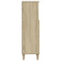 Armario de baño madera contrachapada roble Sonoma 30x30x100 cm de , Tocadores de baño - Ref: Foro24-849659, Precio: 62,04 €, ...