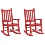 Mecedoras para niños 2 uds madera maciza de álamo rojas de , Mecedoras - Ref: Foro24-3281597, Precio: 141,46 €, Descuento: %