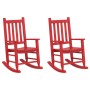Mecedoras para niños 2 uds madera maciza de álamo rojas de , Mecedoras - Ref: Foro24-3281597, Precio: 144,16 €, Descuento: %