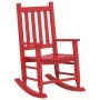 Mecedoras para niños 2 uds madera maciza de álamo rojas de , Mecedoras - Ref: Foro24-3281597, Precio: 141,46 €, Descuento: %