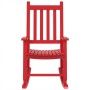 Mecedoras para niños 2 uds madera maciza de álamo rojas de , Mecedoras - Ref: Foro24-3281597, Precio: 144,16 €, Descuento: %