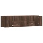 Mueble de esquina madera ingeniería marrón roble 160x40x45 cm de , Armarios y almacenamiento - Ref: Foro24-3307825, Precio: 1...