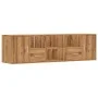 Mueble de esquina madera ingeniería roble artisian 160x40x45 cm de , Armarios y almacenamiento - Ref: Foro24-3307827, Precio:...