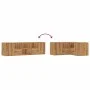 Mueble de esquina madera ingeniería roble artisian 160x40x45 cm de , Armarios y almacenamiento - Ref: Foro24-3307827, Precio:...