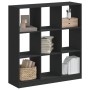 Estantería de madera de ingeniería negra 102x32x108 cm de , Librerías y estanterías - Ref: Foro24-3307838, Precio: 93,50 €, D...