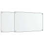 Salpicaderos cocina 2 uds vidrio templado transparente 70x60 cm de , Herramientas y utensilios de cocina - Ref: Foro24-331579...