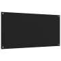Salpicaderos de cocina 2 uds vidrio templado negro 80x40 cm de , Herramientas y utensilios de cocina - Ref: Foro24-3315798, P...