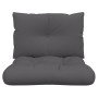 Cojines para palets 2 unidades tela gris antracita de , Cojines para sillas y sofás - Ref: Foro24-360834, Precio: 49,89 €, De...