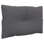 Cojines para palets 2 unidades tela gris antracita de , Cojines para sillas y sofás - Ref: Foro24-360834, Precio: 49,89 €, De...