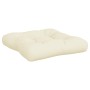 Cojines para sofá de palets 2 unidades tela crema de , Cojines para sillas y sofás - Ref: Foro24-360836, Precio: 32,10 €, Des...