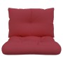 Cojines para palets 2 unidades tela rojo tinto de , Cojines para sillas y sofás - Ref: Foro24-360843, Precio: 48,73 €, Descue...
