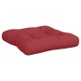Cojines para palets 2 unidades tela rojo tinto de , Cojines para sillas y sofás - Ref: Foro24-360843, Precio: 48,73 €, Descue...