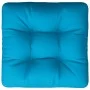 Cojín para sofá de palets de tela azul 50x50x12 cm de , Cojines para sillas y sofás - Ref: Foro24-360429, Precio: 21,78 €, De...