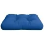 Cojín para sofá de palets de tela azul 60x60x12 cm de , Cojines para sillas y sofás - Ref: Foro24-360457, Precio: 26,35 €, De...