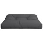 Cojín para sofá de palets de tela negro 70x70x12 cm de , Cojines para sillas y sofás - Ref: Foro24-360476, Precio: 50,08 €, D...