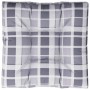 Cojín para sofá de palets de tela a cuadros gris 70x70x12 cm de , Cojines para sillas y sofás - Ref: Foro24-360483, Precio: 3...