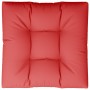 Cojín para sofá de palets de tela rojo 80x80x12 cm de , Cojines para sillas y sofás - Ref: Foro24-360497, Precio: 30,52 €, De...