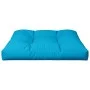 Cojín para sofá de palets de tela azul 80x80x12 cm de , Cojines para sillas y sofás - Ref: Foro24-360495, Precio: 38,26 €, De...