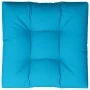 Cojín para sofá de palets de tela azul 80x80x12 cm de , Cojines para sillas y sofás - Ref: Foro24-360495, Precio: 38,26 €, De...