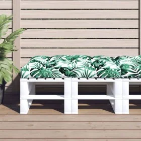Cojín de asiento de jardín de tela verde 120x80x12 cm de , Cojines para sillas y sofás - Ref: Foro24-360525, Precio: 45,04 €,...