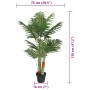 Palmera artificial con 3 troncos PP verde 120 cm de , Árboles - Ref: Foro24-4010674, Precio: 54,91 €, Descuento: %