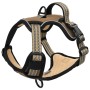 Arnés para perros con correa y collar ajustable marrón M de , Productos para perros - Ref: Foro24-4013387, Precio: 26,41 €, D...