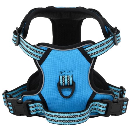 Arnés para perros con correa y collar ajustable azul L de , Productos para perros - Ref: Foro24-4013391, Precio: 23,74 €, Des...