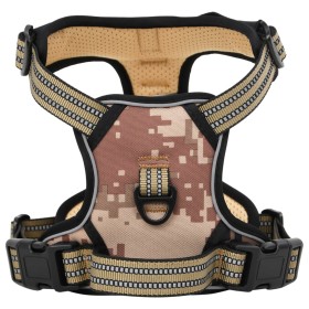 Arnés para perros con correa y collar ajustable marrón XL de , Productos para perros - Ref: Foro24-4013398, Precio: 24,50 €, ...