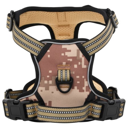 Arnés para perros con correa y collar ajustable marrón XL de , Productos para perros - Ref: Foro24-4013398, Precio: 24,50 €, ...