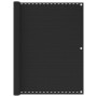 Toldo para balcón HDPE 120x500 cm gris antracita de vidaXL, Sombrillas - Ref: Foro24-310846, Precio: 22,54 €, Descuento: %