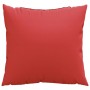 Cojines de sofá 4 unidades tela rojo 50x50 cm de , Cojines para sillas y sofás - Ref: Foro24-360387, Precio: 42,73 €, Descuen...