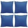 Cojines de sofá 4 unidades tela azul royal 50x50 cm de , Cojines para sillas y sofás - Ref: Foro24-360391, Precio: 41,30 €, D...