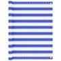 Toldo para balcón HDPE azul y blanco 120x400 cm de vidaXL, Sombrillas - Ref: Foro24-310893, Precio: 15,26 €, Descuento: %