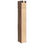 Armario estrecho madera ingeniería marrón roble 30x42,5x225 cm de , Aparadores - Ref: Foro24-3281272, Precio: 132,93 €, Descu...