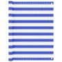 Toldo para balcón HDPE azul y blanco 120x500 cm de vidaXL, Sombrillas - Ref: Foro24-310894, Precio: 21,50 €, Descuento: %