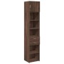 Armario estrecho madera ingeniería marrón roble 45x42,5x225 cm de , Aparadores - Ref: Foro24-3281300, Precio: 169,85 €, Descu...