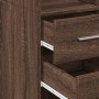 Armario estrecho madera ingeniería marrón roble 45x42,5x225 cm de , Aparadores - Ref: Foro24-3281300, Precio: 169,85 €, Descu...
