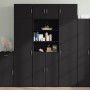 Armario de madera de ingeniería negro 70x42,5x225 cm de , Aparadores - Ref: Foro24-3281316, Precio: 232,43 €, Descuento: %