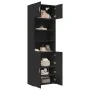 Armario de madera de ingeniería negro 70x42,5x225 cm de , Aparadores - Ref: Foro24-3281316, Precio: 228,45 €, Descuento: %