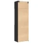 Armario de madera de ingeniería negro 70x42,5x225 cm de , Aparadores - Ref: Foro24-3281316, Precio: 228,45 €, Descuento: %