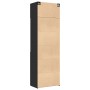 Armario de madera de ingeniería negro 70x42,5x225 cm de , Aparadores - Ref: Foro24-3281316, Precio: 232,43 €, Descuento: %