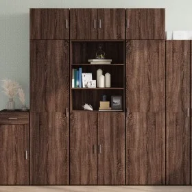 Armario de madera ingeniería marrón roble 70x42,5x225 cm de , Aparadores - Ref: Foro24-3281321, Precio: 203,33 €, Descuento: %