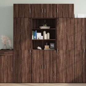 Armario de madera ingeniería marrón roble 70x42,5x225 cm de , Aparadores - Ref: Foro24-3281321, Precio: 205,91 €, Descuento: %