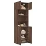 Armario de madera ingeniería marrón roble 70x42,5x225 cm de , Aparadores - Ref: Foro24-3281321, Precio: 203,33 €, Descuento: %