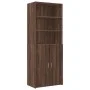 Armario de madera ingeniería marrón roble 70x42,5x225 cm de , Aparadores - Ref: Foro24-3281321, Precio: 203,33 €, Descuento: %