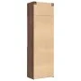 Armario de madera ingeniería marrón roble 70x42,5x225 cm de , Aparadores - Ref: Foro24-3281321, Precio: 203,33 €, Descuento: %