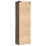 Armario de madera ingeniería marrón roble 70x42,5x225 cm de , Aparadores - Ref: Foro24-3281321, Precio: 205,91 €, Descuento: %